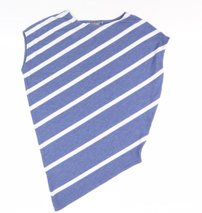 Womens UK Size 8 Phase Eight Blue Basic Blouse