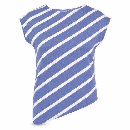 Womens UK Size 8 Phase Eight Blue Basic Blouse