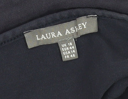 Womens UK Size 18 Laura Ashley Blue Camisole Tank