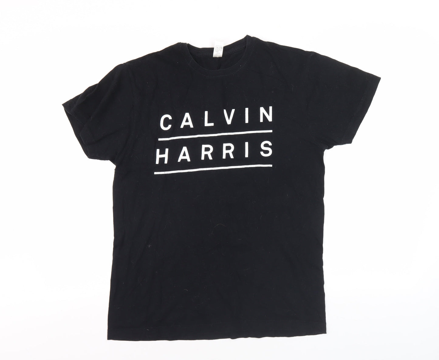 Roly Men's Medium Black Music T-Shirt