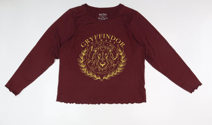 Harry Potter Gryffindor Women's Red T-Shirt XL 18-20