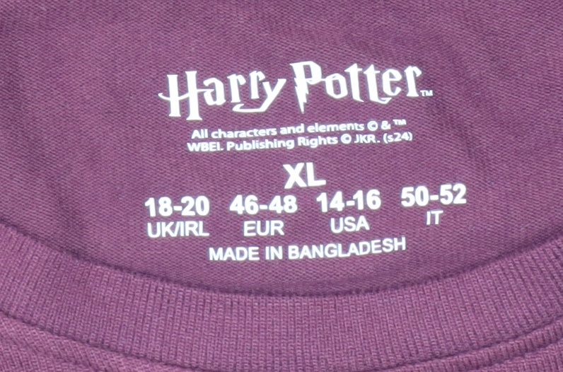 Harry Potter Gryffindor Women's Red T-Shirt XL 18-20