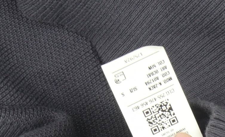 Diesel Men's Grey Graphic Print Pullover, S