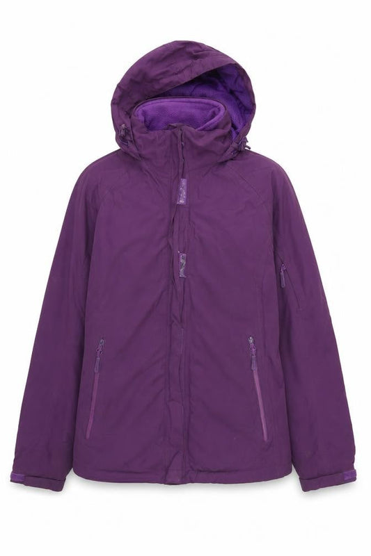 Womens UK Size 12 Peter Storm Purple Parka Coat