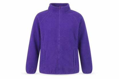 Peter Storm Women's Purple Fleece Full Zip Jumper Size 12