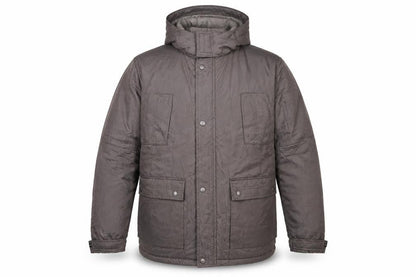 Mens UK Size 2XL Urban Vintage Grey Parka Coat