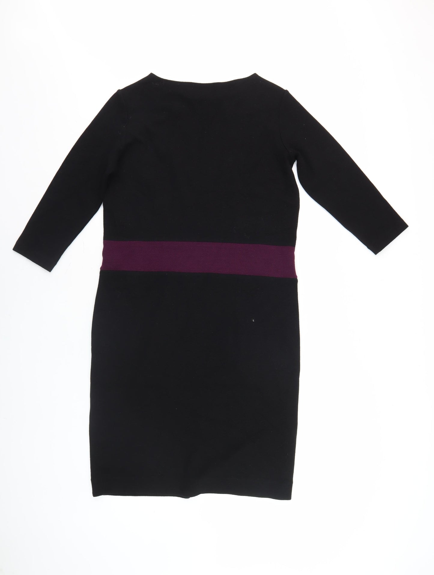 Winser London Women's Black Sheath Dress Size S