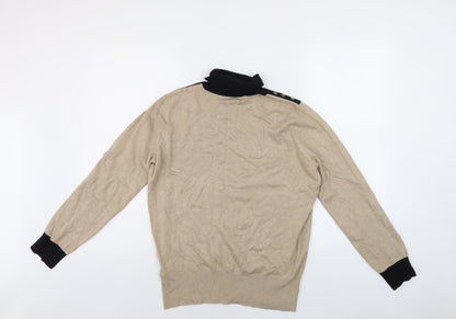 Womens UK Size 14 Wallis Beige Pullover Jumper