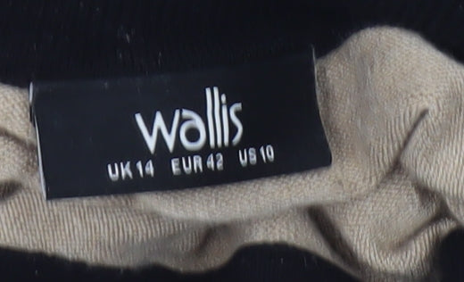 Womens UK Size 14 Wallis Beige Pullover Jumper