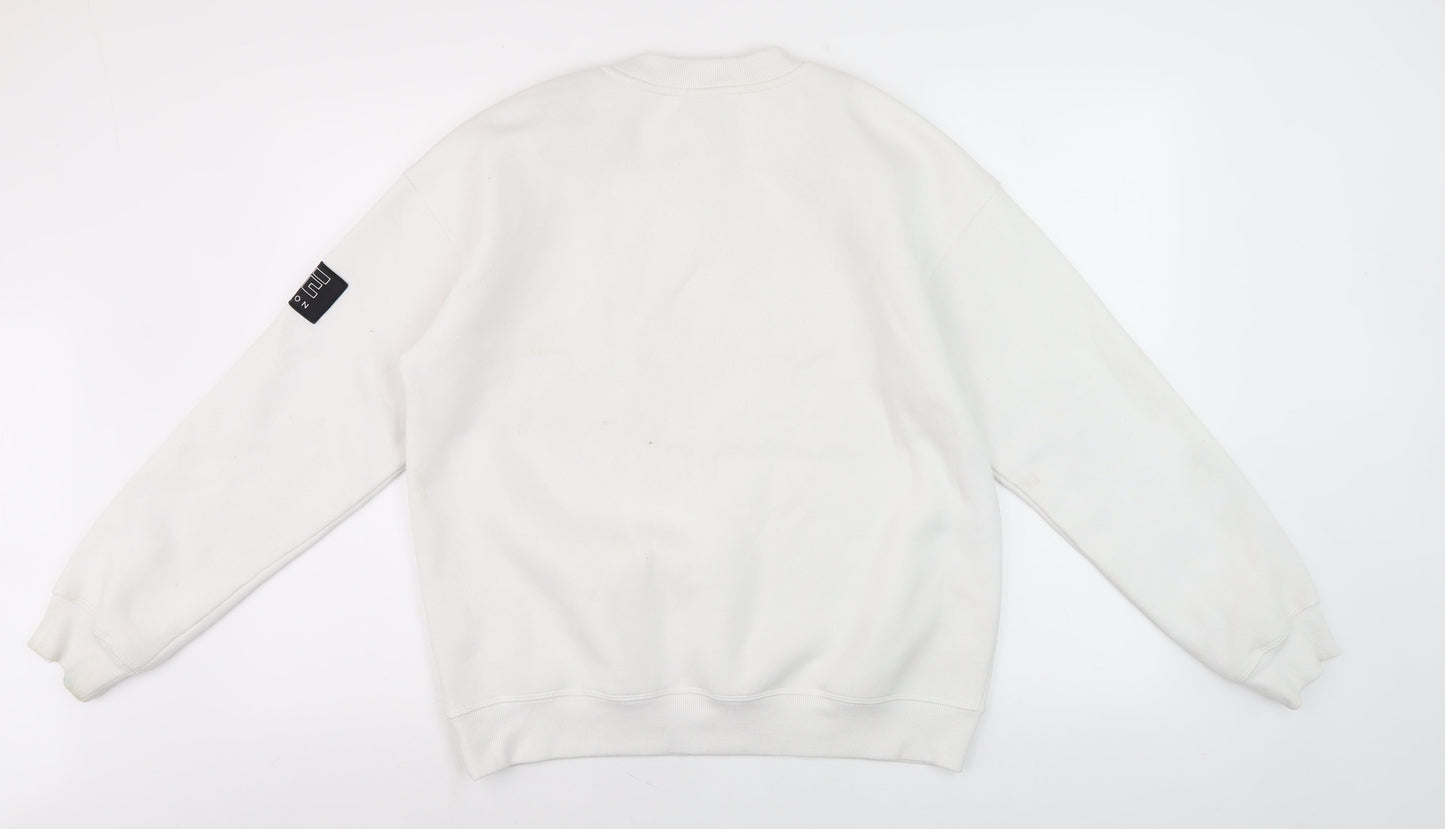 P.E Nation Unisex White Pullover S Casual Jumper