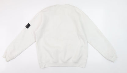 P.E Nation Unisex White Pullover S Casual Jumper