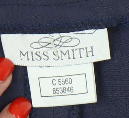 Miss Smith Women's Blue Trousers Size 14