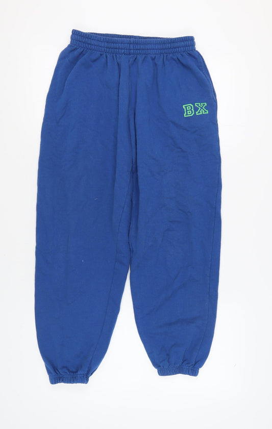 Boux Avenue Women's Blue Jogger Trousers Size 12