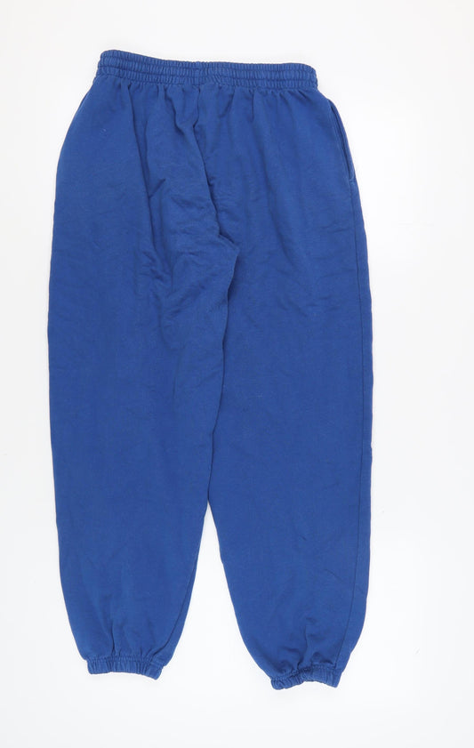 Boux Avenue Women's Blue Jogger Trousers Size 12