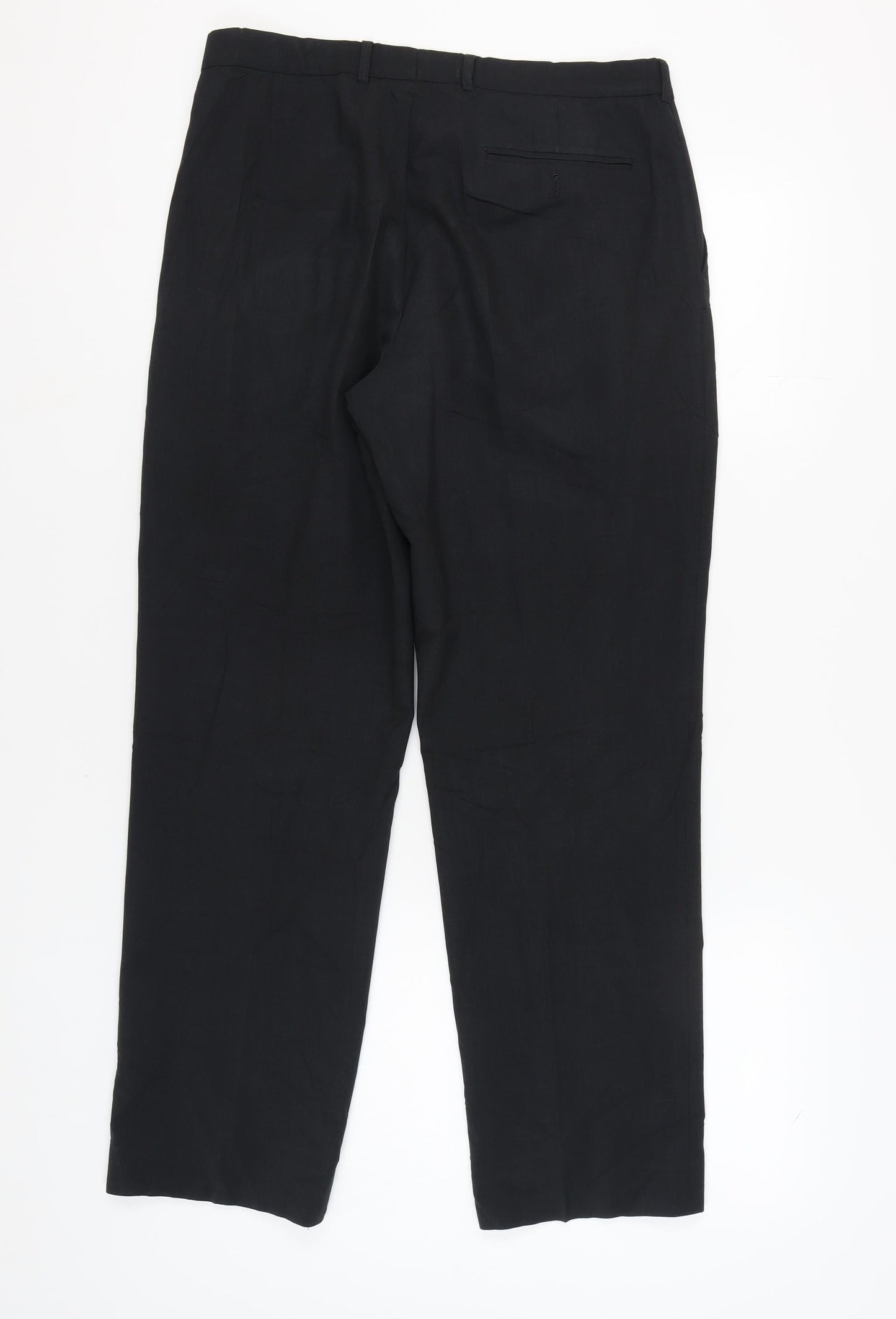 Marks and Spencer Men's Black Dress Pants 33 in