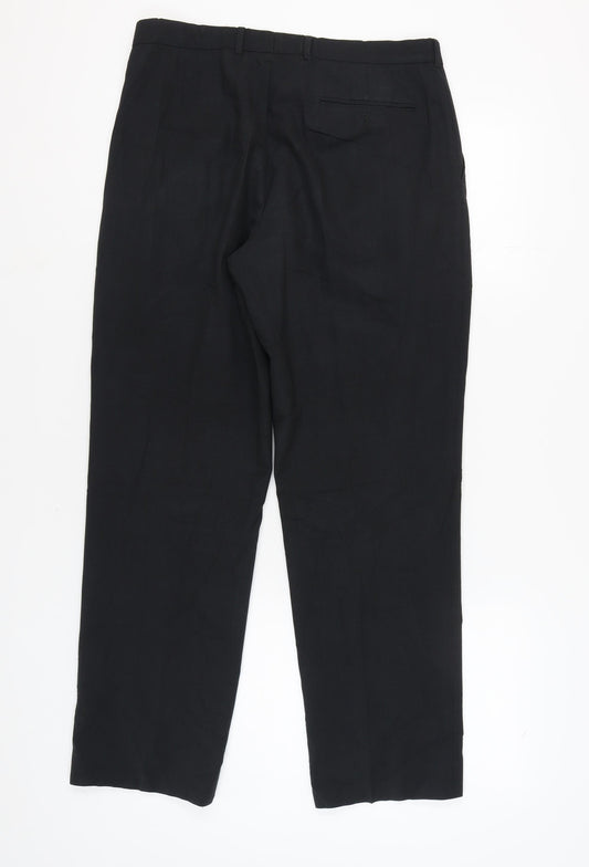 Marks and Spencer Men's Black Dress Pants 33 in