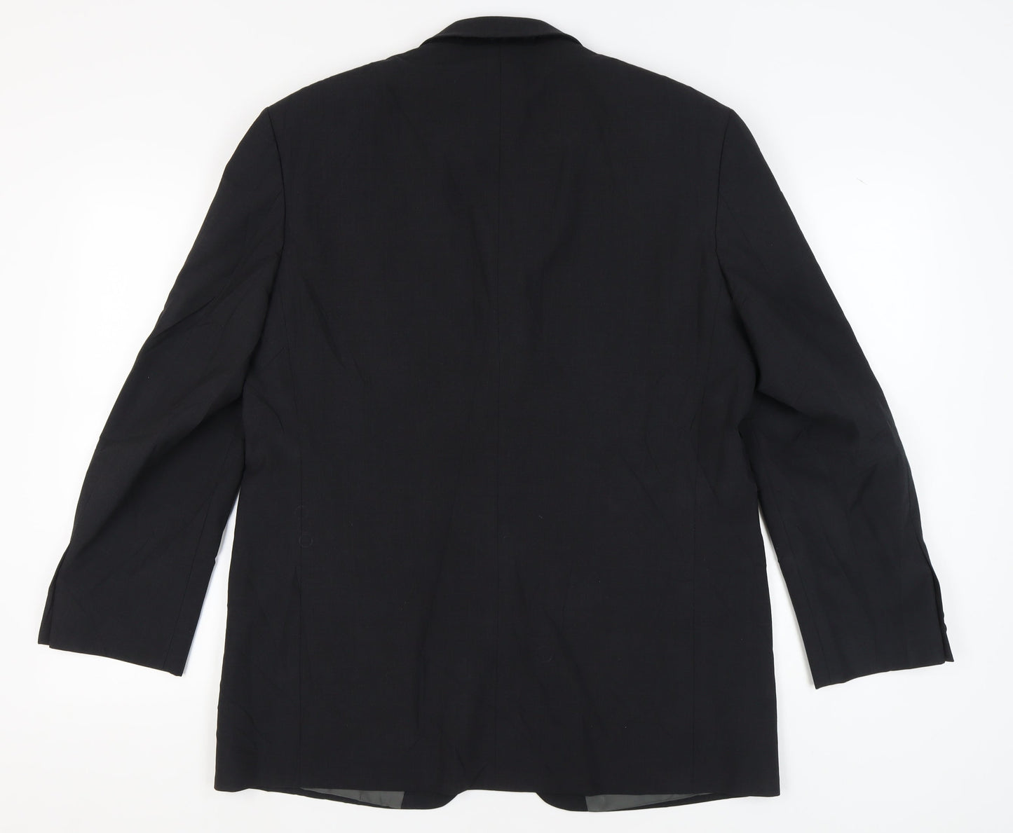 Mens UK Size 42 Marks and Spencer Regular Black Suit Jacket