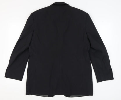 Mens UK Size 42 Marks and Spencer Regular Black Suit Jacket