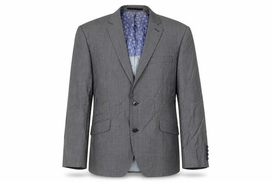 Gibson London Men's Grey Blazer, Regular Fit, Size 40R