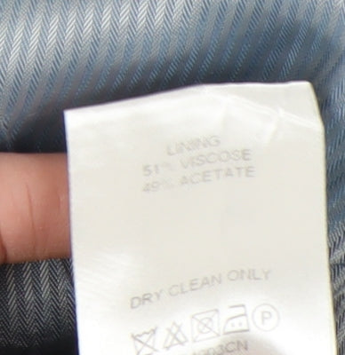 Gibson London Men's Grey Blazer, Regular Fit, Size 40R
