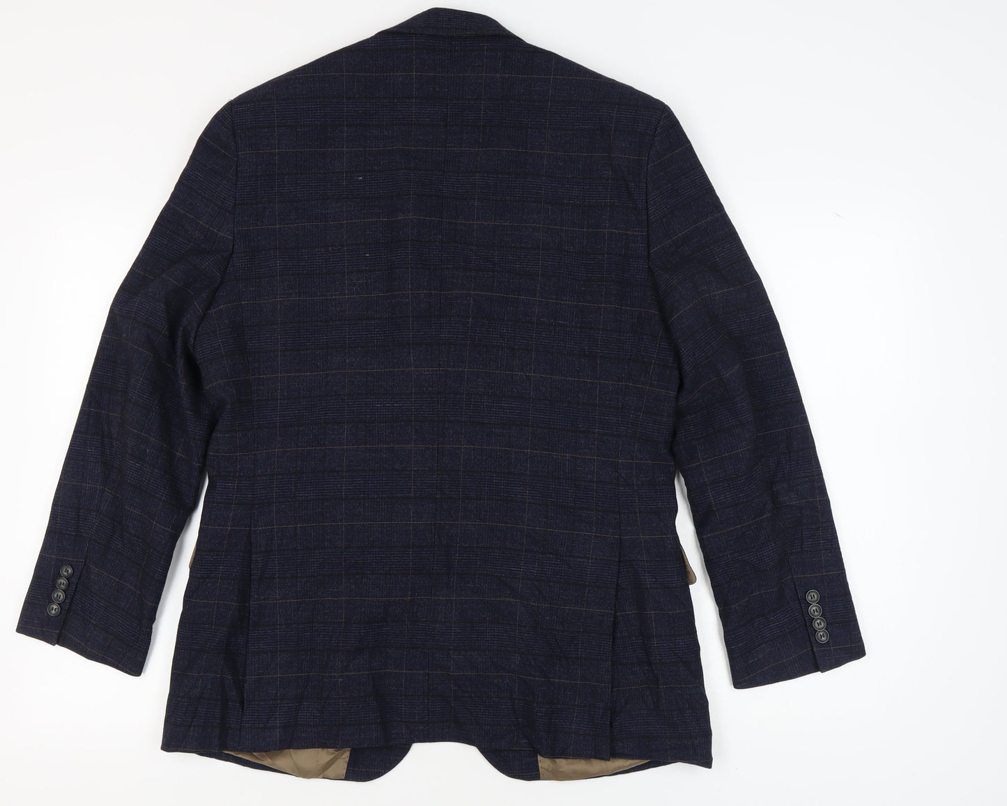 Mens UK Size 42 Moss 1851 Regular Blue Suit Jacket