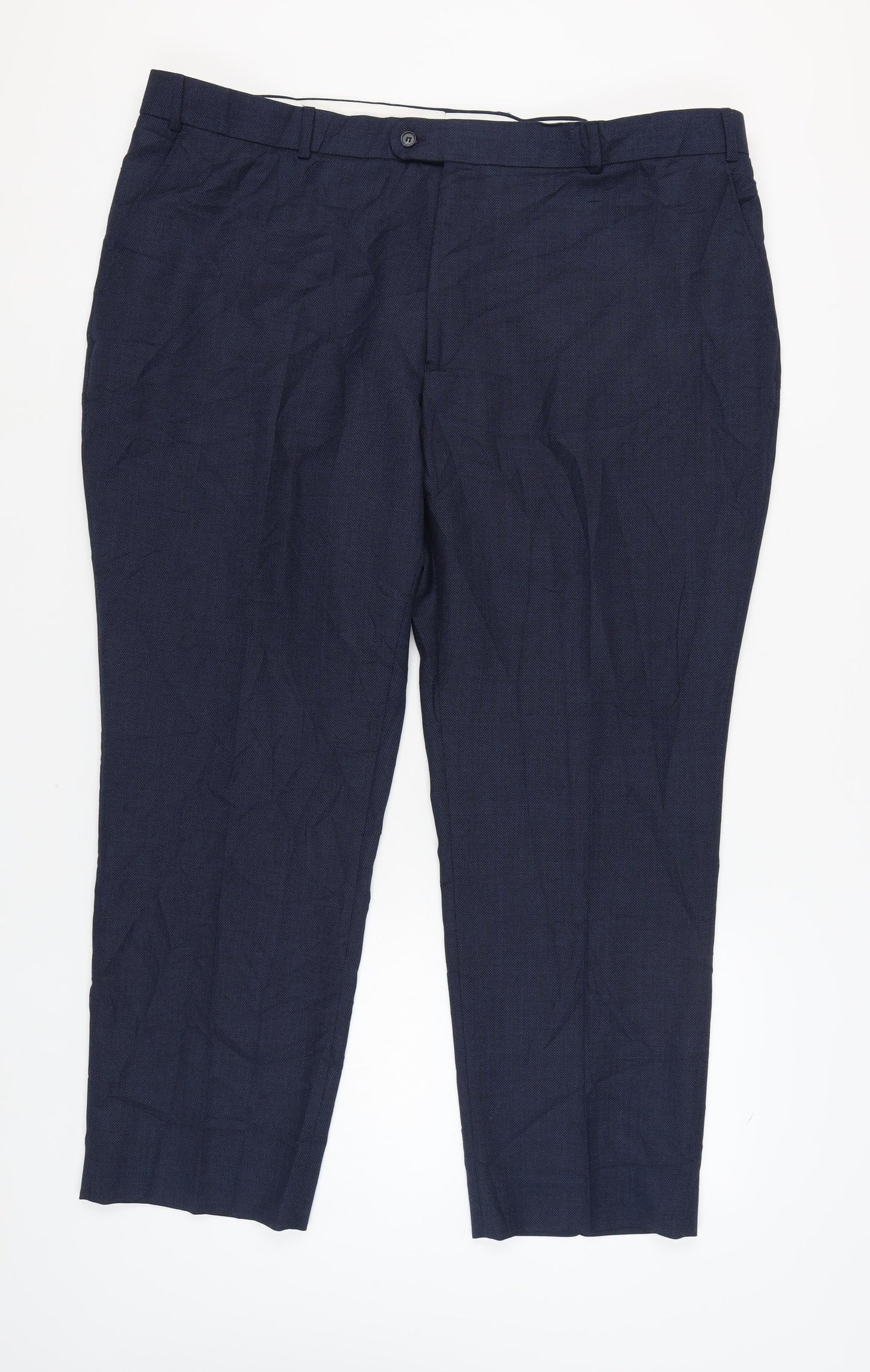 Mens UK Size 46 in Centaur   Blue Trousers