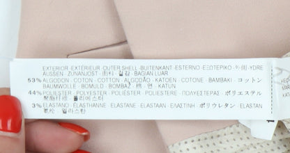 Zara Basic Women's Pink Blazer, Size 8, Notch Lapel