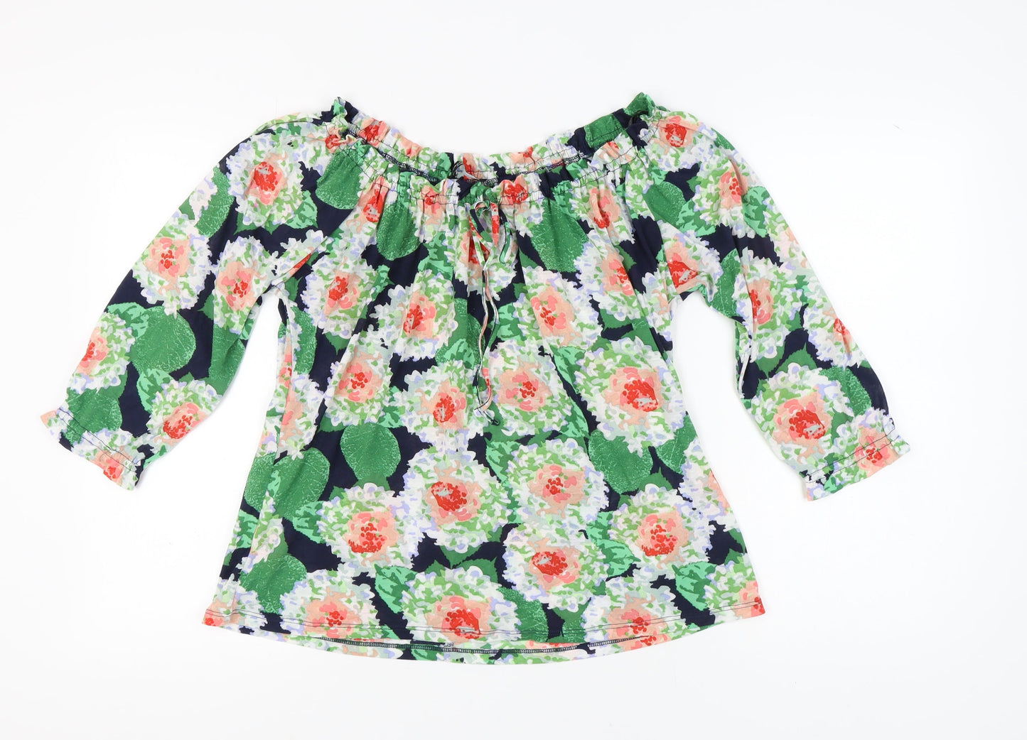 Womens UK Size 14 Dorothy Perkins Multicoloured Basic Blouse