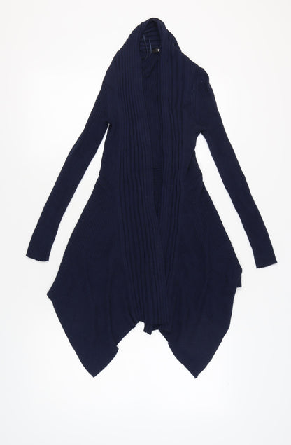 Womens UK Size 10 Marks and Spencer Blue Cardigan Jumper