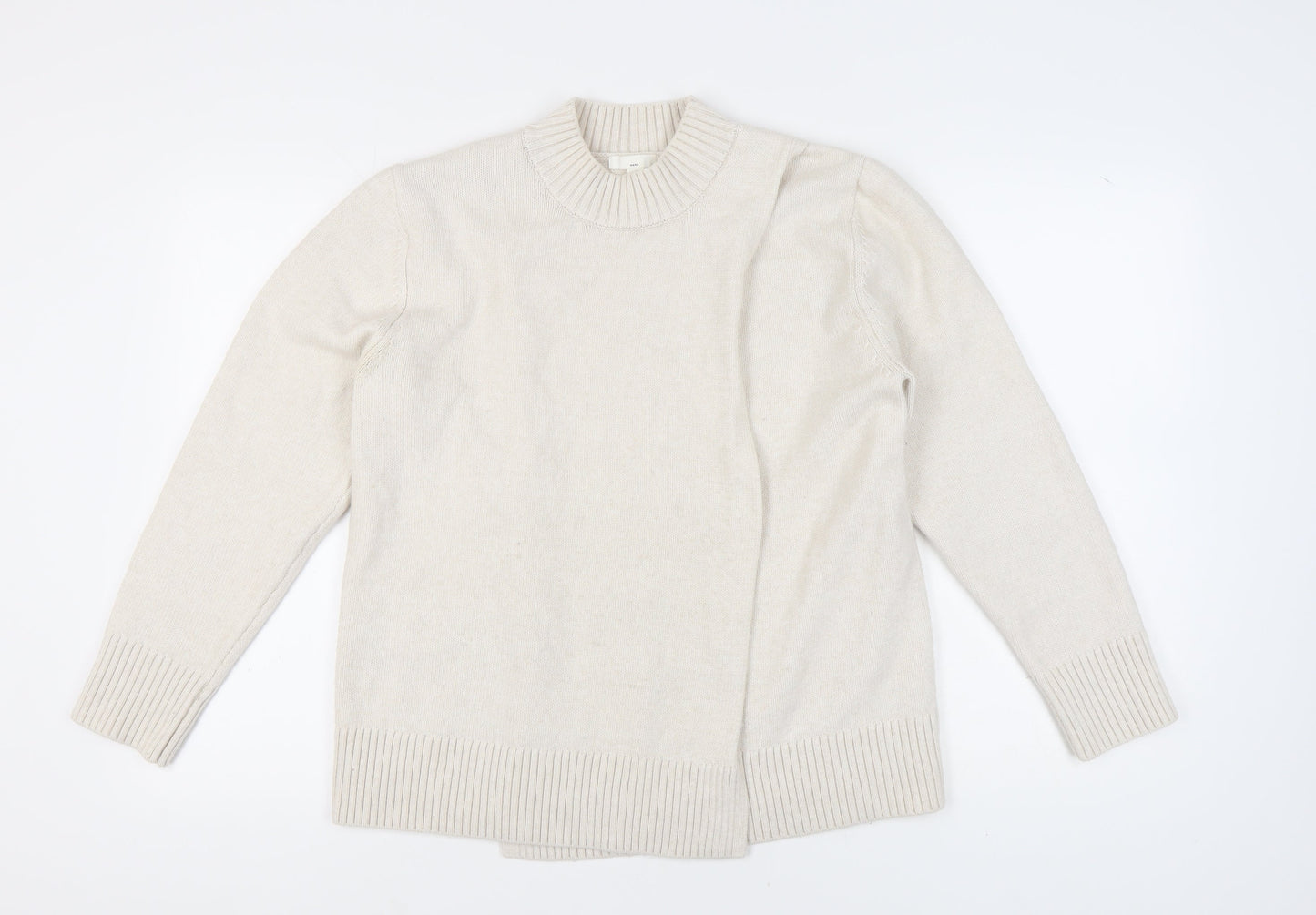 Womens UK Size M H&M Ivory Pullover Jumper