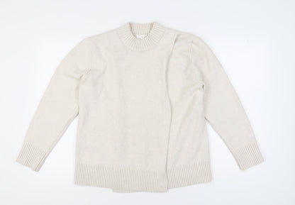 Womens UK Size M H&M Ivory Pullover Jumper