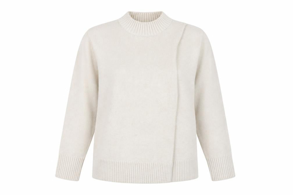 Womens UK Size M H&M Ivory Pullover Jumper