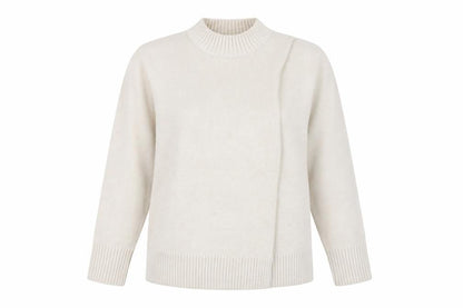 Womens UK Size M H&M Ivory Pullover Jumper