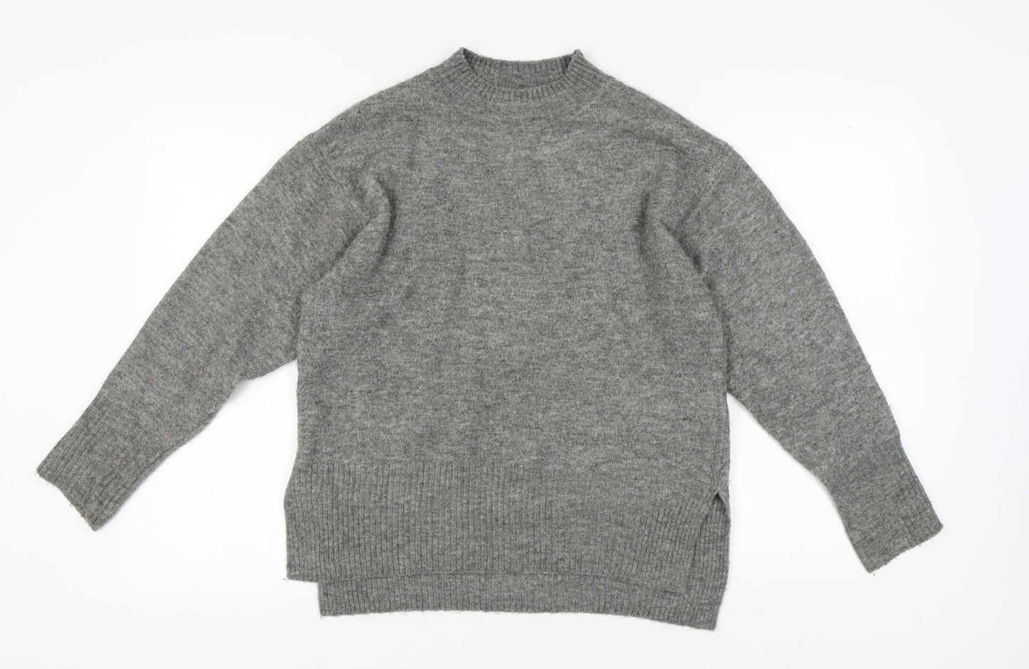 Womens UK Size XS H&M Grey Pullover Jumper