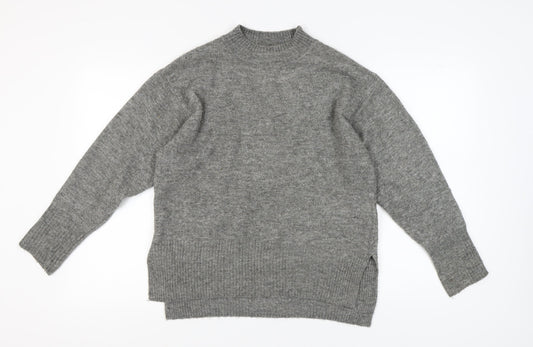 Womens UK Size XS H&M Grey Pullover Jumper