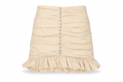 Womens UK Size S Zara Ruffle  Skirt