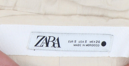 Womens UK Size S Zara Ruffle  Skirt