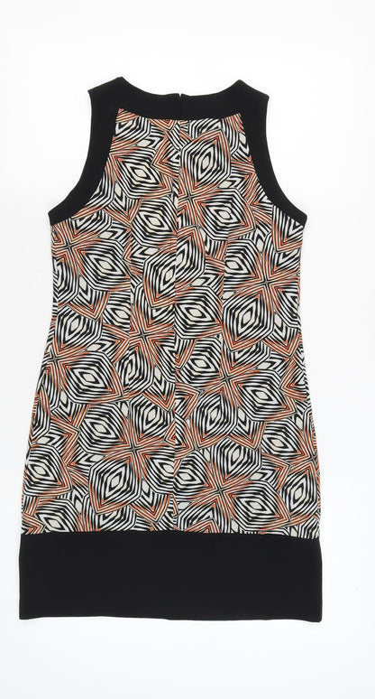 Dorothy Perkins Women's Geometric Shift Dress Size 8