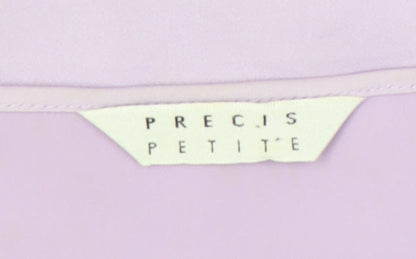 Precis Petite Women's Purple Blouse, Size 10, Petite