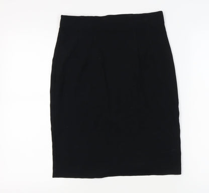 Marks & Spencer Women's Black Pencil Skirt Size 12