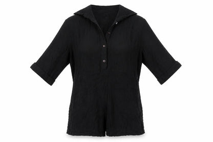 Womens UK Size 10 Nasty Gal One-Piece Black Playsuit