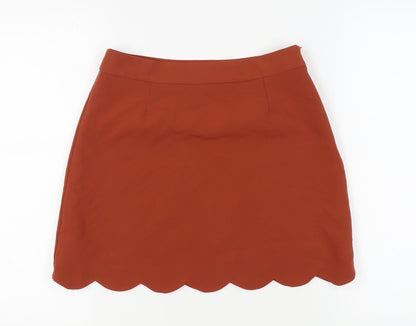 Asos Women's Brown Pencil Skirt UK 10