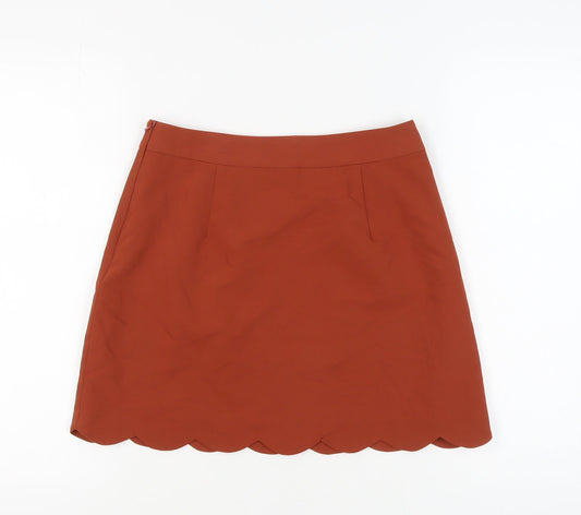 Asos Women's Brown Pencil Skirt UK 10