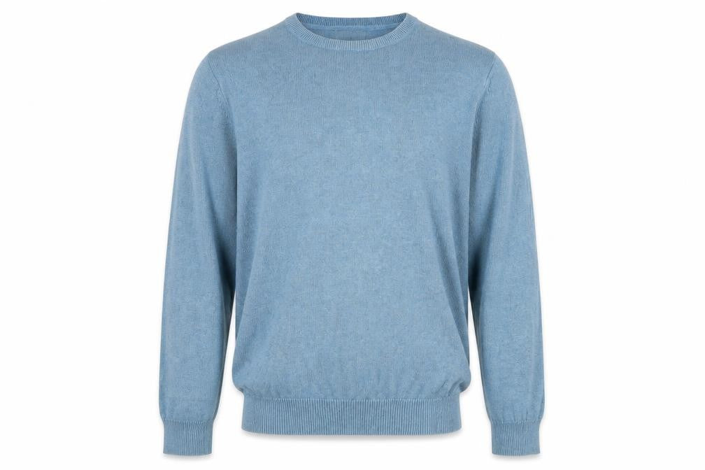 Mens UK Size L Marks and Spencer Blue Pullover Jumper