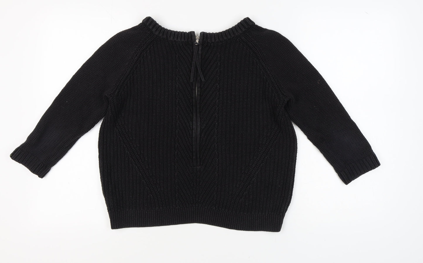 Womens UK Size 6 NEXT Black Pullover Jumper