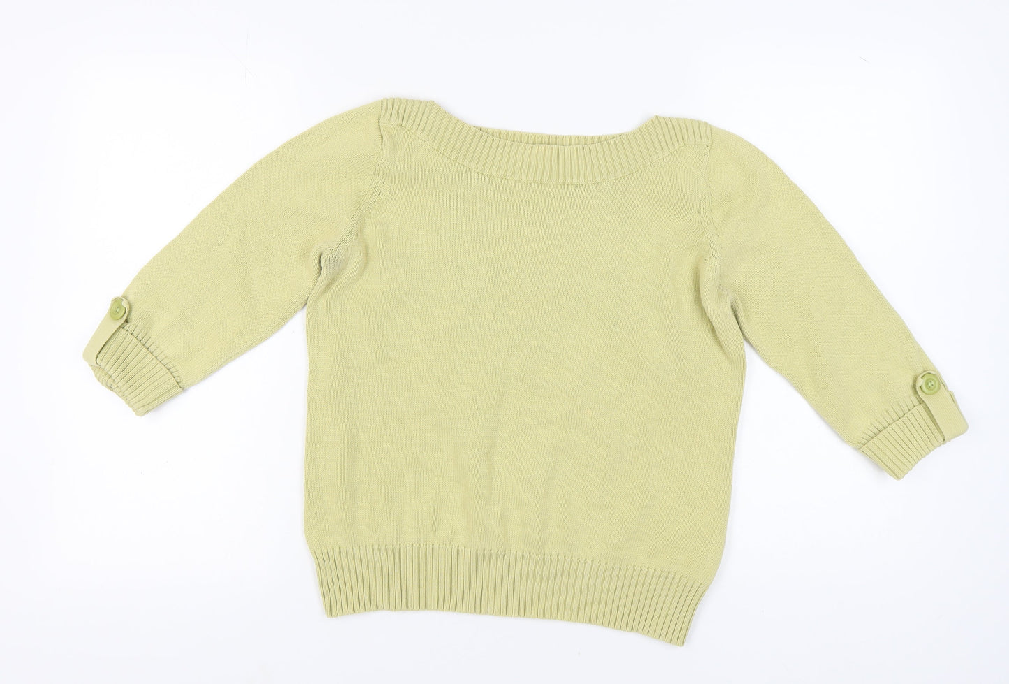 Womens UK Size 16 Marks and Spencer Green Pullover Jumper