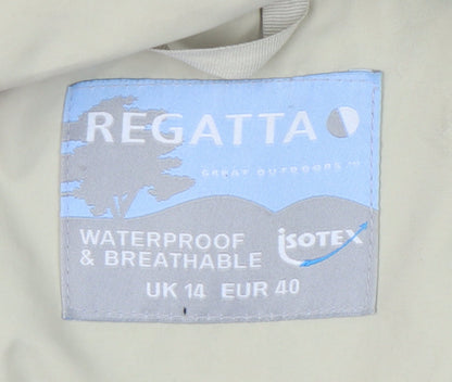Womens UK Size 14 Regatta Blue Parka Coat