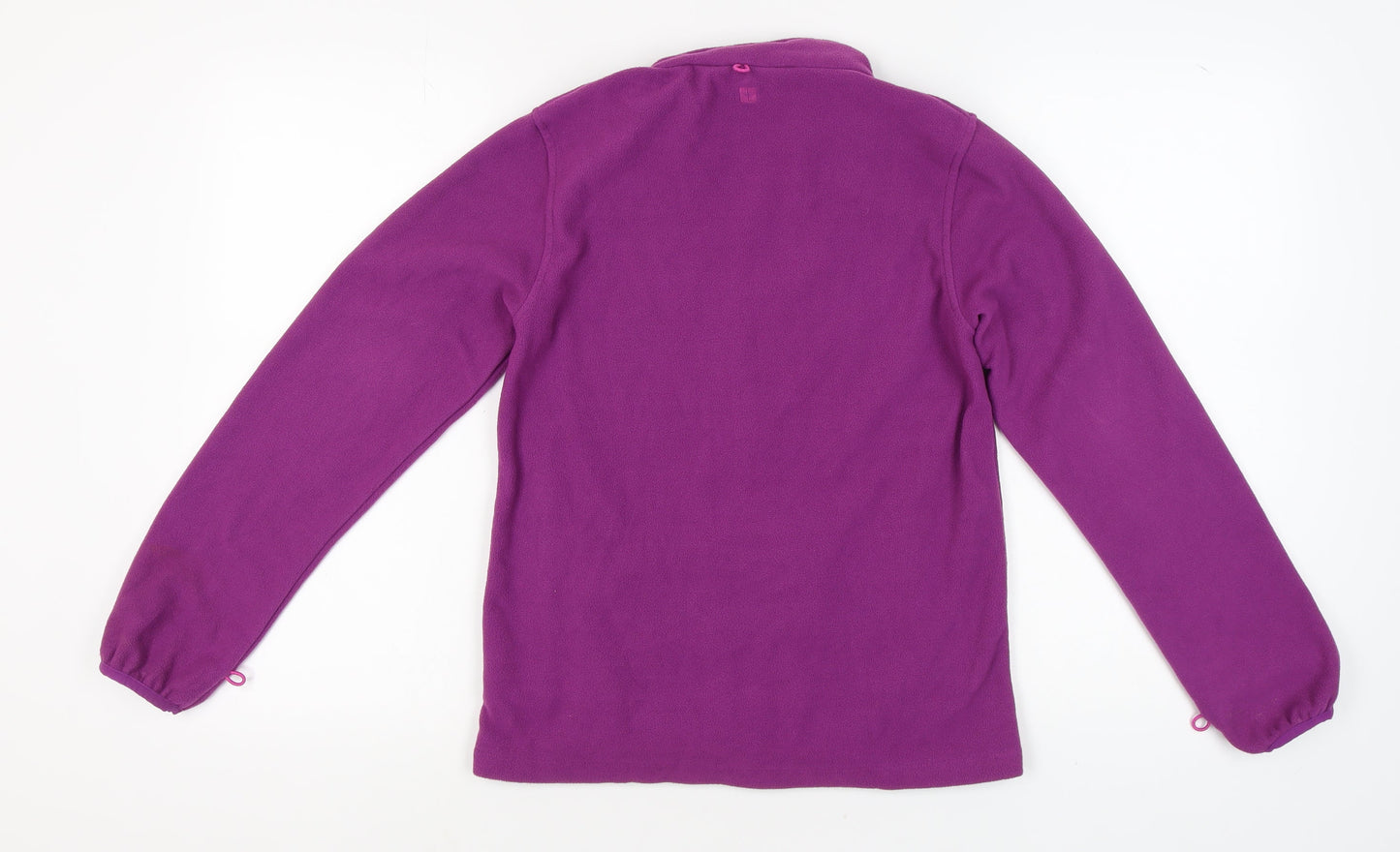 Mountain Warehouse Girls Purple Fleece Jacket Size 13