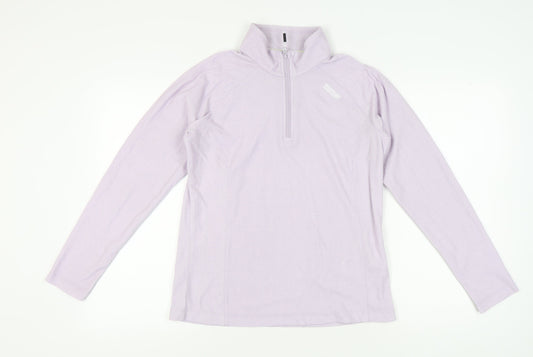 Regatta Women's Purple Size 12 Outdoor Sweatshirt 1/2 Zip