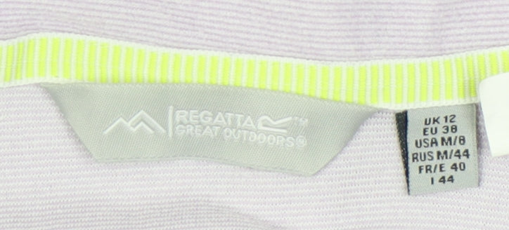 Regatta Women's Purple Size 12 Outdoor Sweatshirt 1/2 Zip